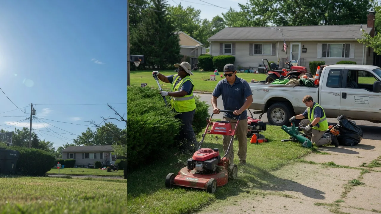 Lawn Care in New Burnside, IL near me
